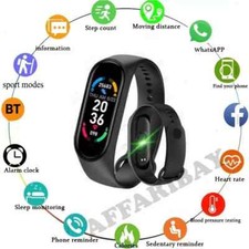 Smartwatch smartband Tracker Sport Cardiofrequenzimetro contapassi M8 Orologio