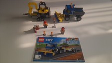Lego set city 60152 spazzatore ed escavatore NO BOX LEGGERE BENE per istruzioni