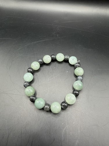 Bracciale perline giada - bracciale,