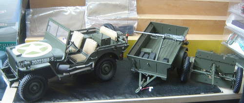 Jeep hachette willys - jeep, 1:8