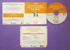 Cd-Rom I Grandi Classici Della letteratura Straniera 3.Autori Dalla G alla K(Z6)
