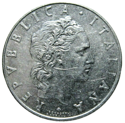 Italy lire 1957 - 50, 1957.