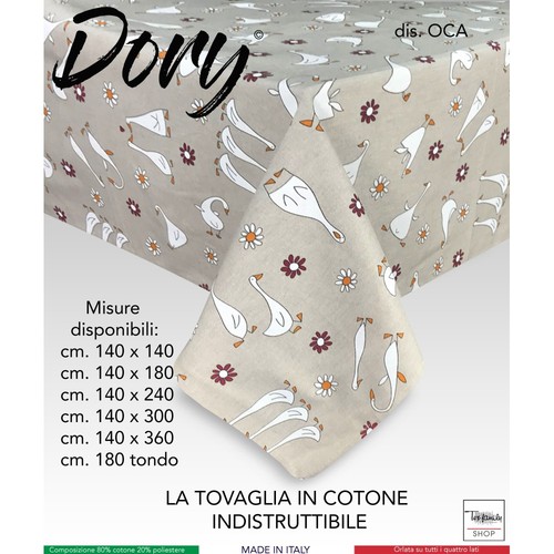 Tovaglia dory oca - oca, oche