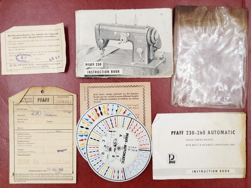 Pfaff 230 332 338 - , selettore