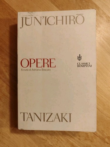 Junichiro tanizaki opere - tanizaki,