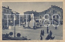 PORTOGRUARO - PIAZZA UMBERTO I CON MONUMENTO AI CADUTI (VENEZIA)