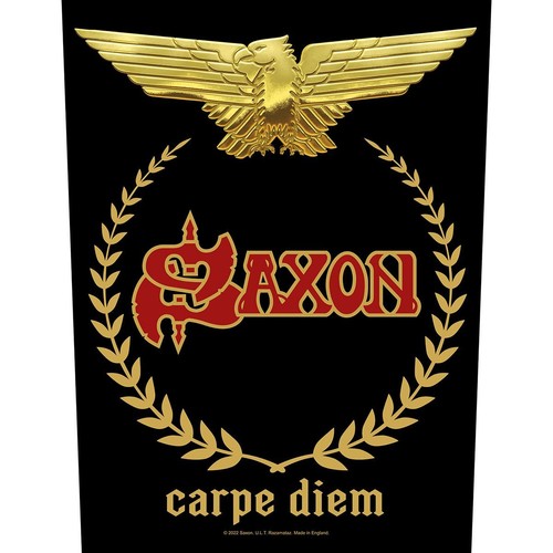 Saxon carpe diem - diem, backpatch