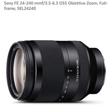 Sony FE 24-240 mmf/3.5-6.3 OSS