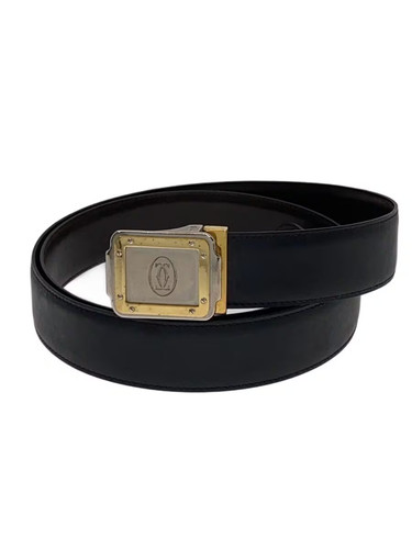 Cintura cartier pelle nera - pelle,