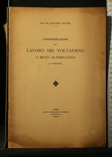 Considerazioni sul lavoro dei - considerazioni,