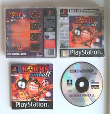 Ps1 worms pinball - :,