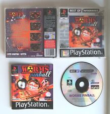 PS1 : WORMS PINBALL -