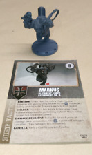 Dust Tactics 1947, Axis Hero Markus with card
