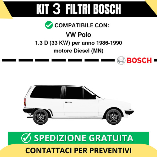 Kit bosch filtri - kit, tagliando