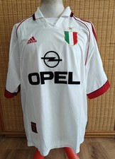 Maglia Milan Match Worn Shirt 1999 2000 Serie A Rare One Match Shirt Lecce Milan