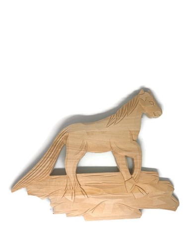 Cuckoo clock horse - horse, 195mm