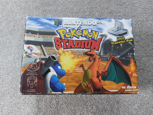 N64 pokemon stadio imballato - n64,