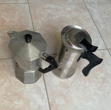 LOTTO 2 CAFFETTIERE CAFFETTIERA MOKA - VINTAGE