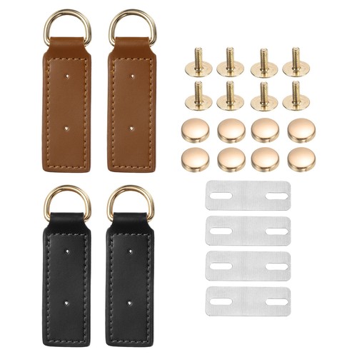 Set fibbia pelle con - set, in