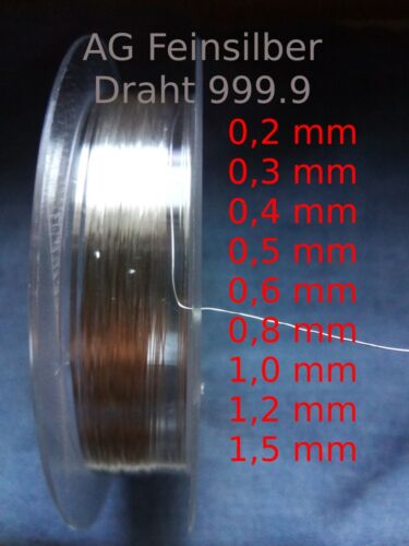 Filo argento 999 - ,9,