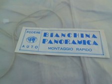 autobianchi bianchina panoramica kit foderine dell'epoca ,trasparenti..