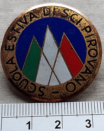 Medaglia spilla smaltata - medaglia,