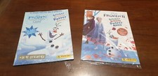 FROZEN LE AVVENTURE DI OLAF + FROZEN 2 PANINI:  2 ABUM POSTER +TUTTE LE FIGURINE