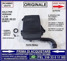 SCATOLA FILTRO ARIA FIAT PANDA 2 169 + PUNTO 3 + LANCIA YPSILON 1.2 8V 60CV