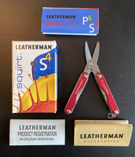 Leatherman Squirt S4 rosso