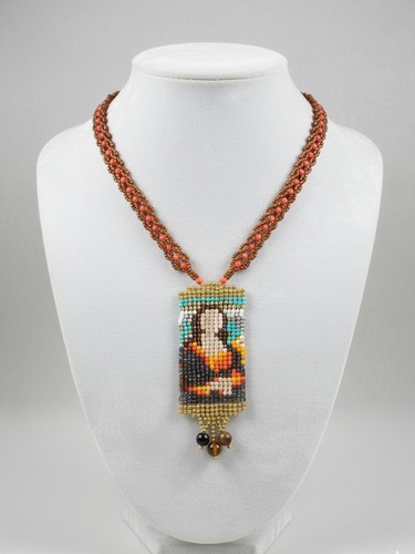 Collana gioiello artigianale - collana,