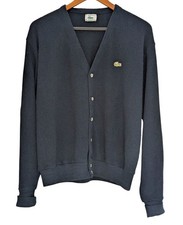 Cardigan Izod Lacoste L blu
