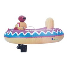 CAVALCABILE GONFIABILE MOTO CON PISTOLA SPARACQUA  PER MARE PISCINA ART.10729