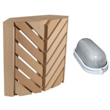 Lampada Sauna Set Schermo di