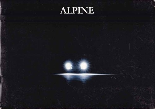 Catalogue brochure alpine - catalogue,
