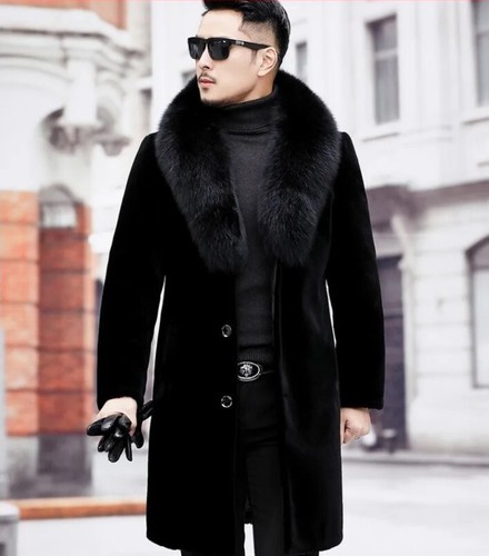 Cappotto pelliccia uomo nuovo