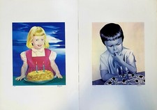 Gianmarco Montesano 2 serigrafie 50 per 70 cm cadauna.