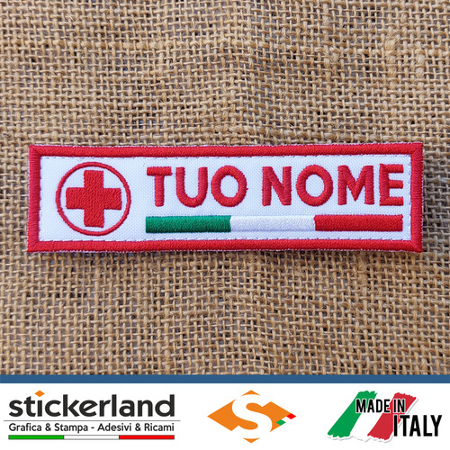 Toppa patch croce - toppa,