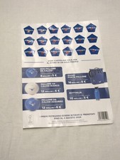 18 punti 1 scheda completa collezione esselunga panini campioni in azione 2024