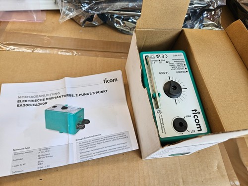 Ticom ea200r 230v stellmotor - ticom,