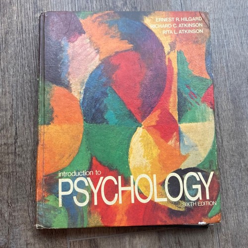 Introduction psychology 6th - psychology,