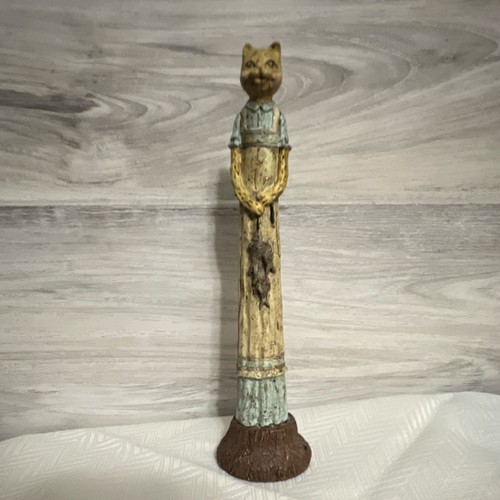 Statuina gatto resina - gatto, in