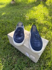 Mocassini uomo vera pelle scamosciati estivi scarpe in camoscio da made in italy