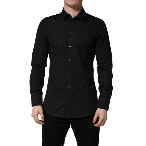Camicia dolce gabbana nera - &,