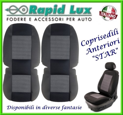Coppia fodere coprisedili