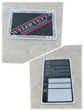 70s WYLER VETTA BLANCK WATCH GUARANTEE WARRANTY CARD GARANZIA DIVER CHRONOGRAPH 