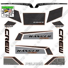 Adatto per Polaris Ranger 900 CREW EPS LE (2014) kit decalcomanie UTV - 7 ANNI 3M VINILE!