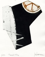 TRABUCCO MARCELLO  FRAMMENTO AULICO - 2022  INCISIONE LASTRA ALLUMINIO