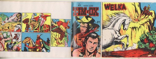 Tim raro fumetto western - e,