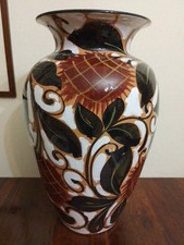  Vaso In Ceramica Pisa  H 46 Art Decò 