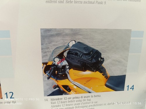 Kit borsa serbatoio - kit, triumph
